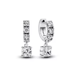 Arracades Pandora plata zircon - 293547C01