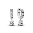 Pendientes Pandora plata circon - 293547C01