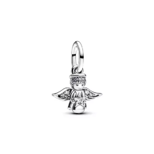 Charm Pandora plata angel zircon - 793598C01
