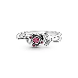 Anell Pandora Disney Bella-Bestia zircon rosa - 190017C01