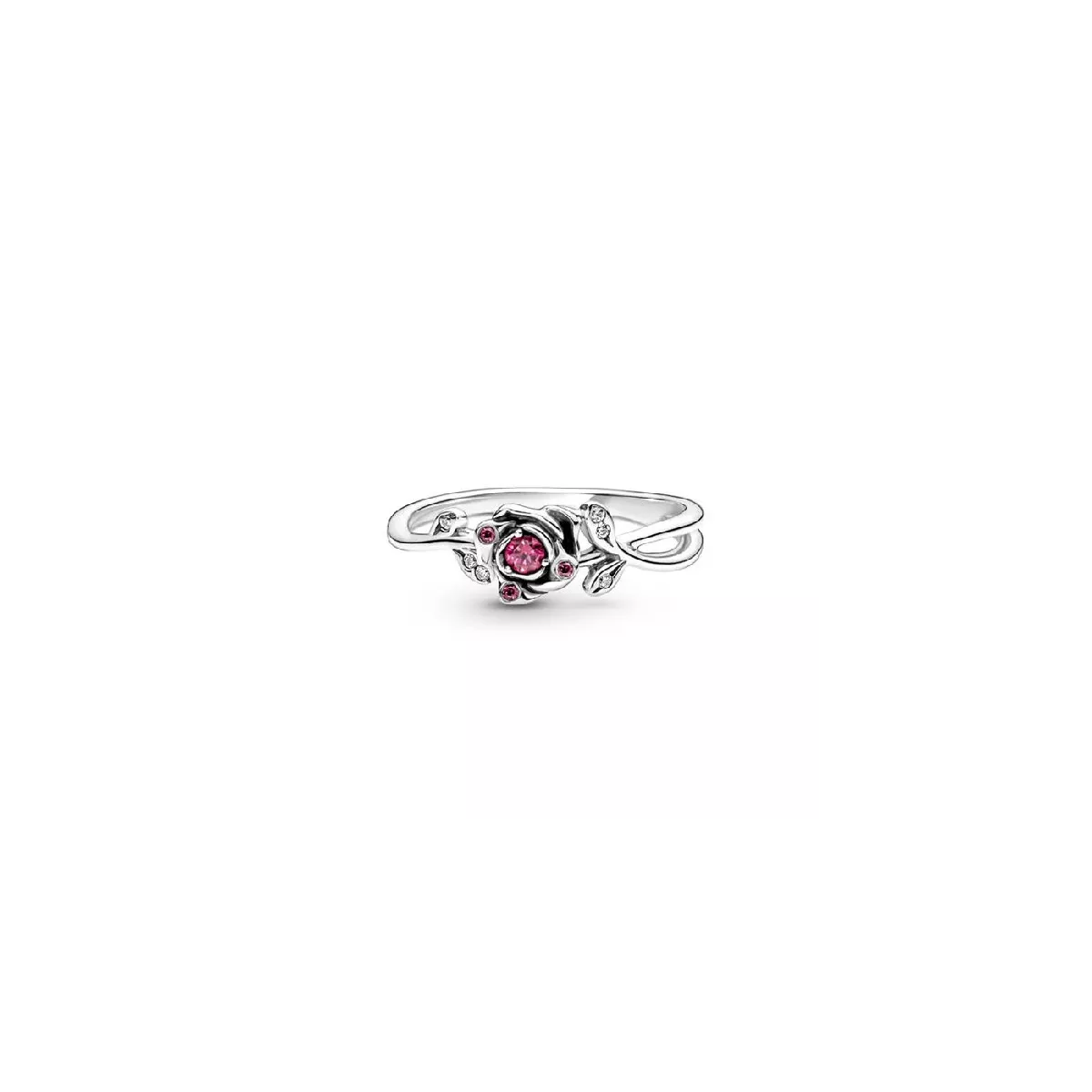 Anell Pandora Disney Bella-Bestia zircon rosa - 190017C01