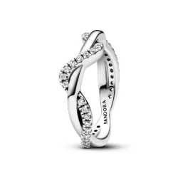 Anillo Pandora plata circon - 193098C01