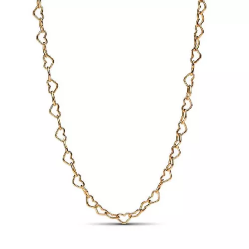 Cadena Pandora cors plata 14k gold plated - 363334C00-45