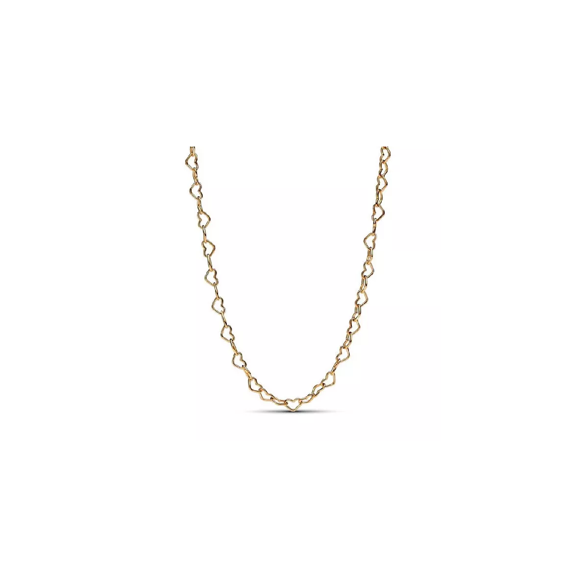 Cadena Pandora cors plata 14k gold plated - 363334C00-45