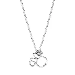 Penjoll Pandora plata Minnie cadena plata - 393187C01-45