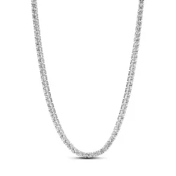 Collar Pandora plata zircon rivier - 393806C01-40
