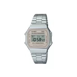 Reloj Casio digital 50m cadena acero - A168WA-8AYES