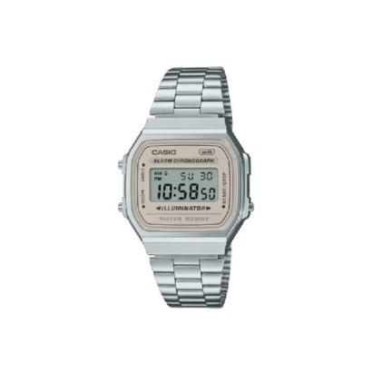 Rellotge Casio digital 50m cadena acer - A168WA-8AYES