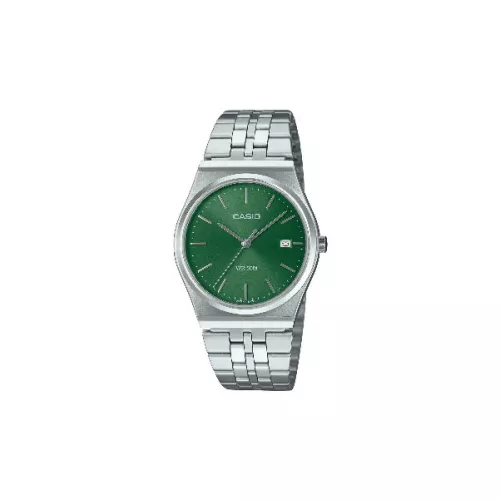 Rellotge Casio esfera verde cadena acer - MTP-B145D-3AVE