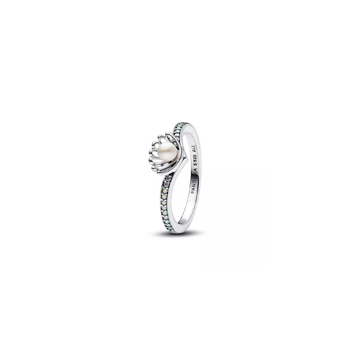 Anell Pandora Disney Ariel plata perla - 193654C01