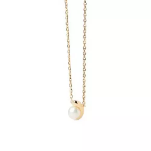 Penjoll Pdpaola perla plata 14k gold  plated - CO01-A61-U