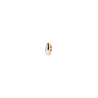 Colgante Pdpaola plata 14k gold plated circon - PE01-121-U