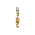 Charm Pandora cavallet de mar plata 14k gold plated zircon colors - 763895C01 Charm Pandora cavallet de mar plata 14k gold plated zircon colors - 763895C01