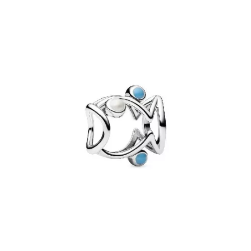 Charm Pandora plata peix turquesa - 793819C01