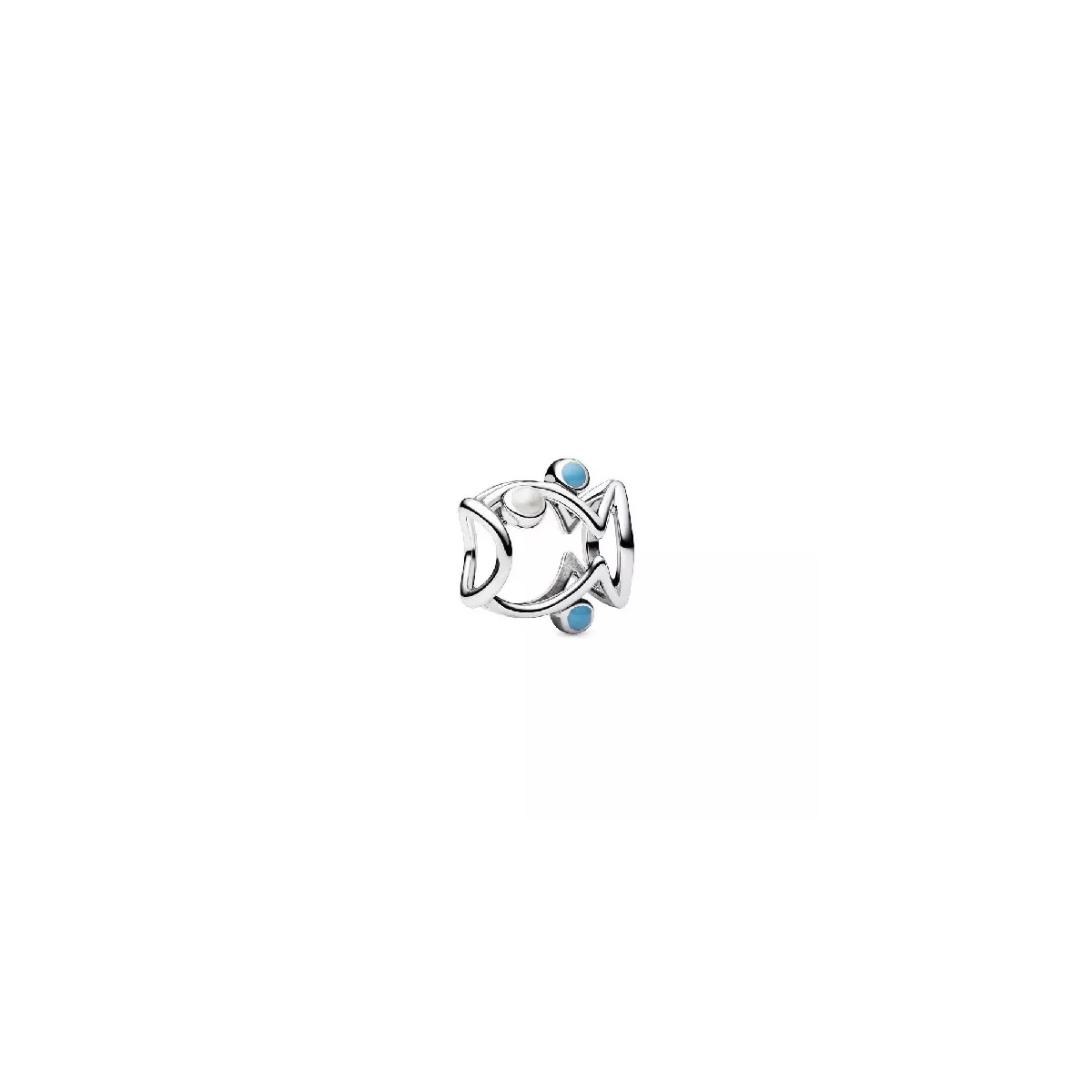Charm Pandora plata peix turquesa - 793819C01