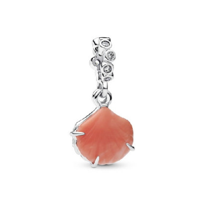 Charm Pandora plata concha imit.coral - 793821C01