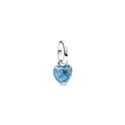 Charm Pandora corazon imit.turquesa plata - 793827C01