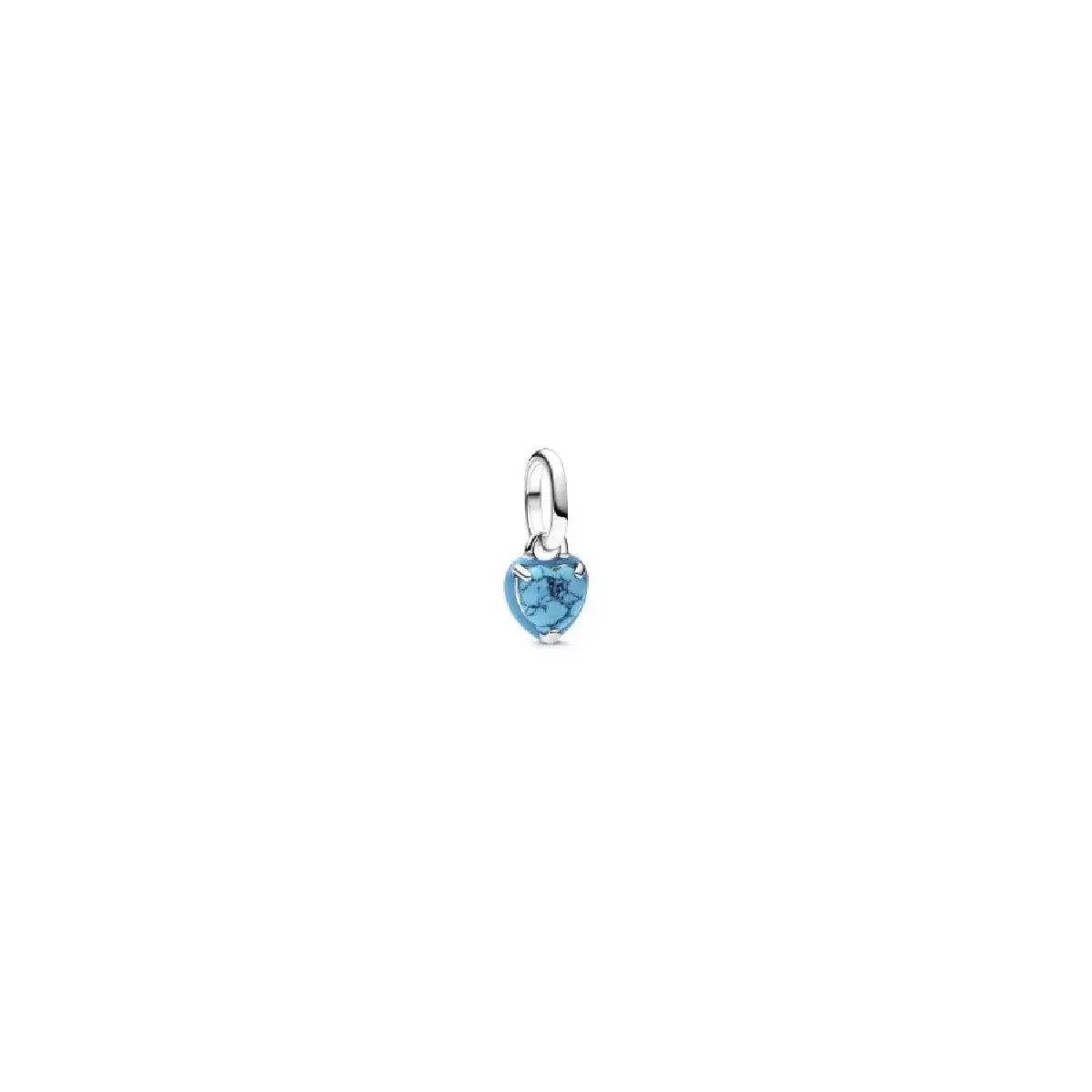 Charm Pandora corazon imit.turquesa plata - 793827C01