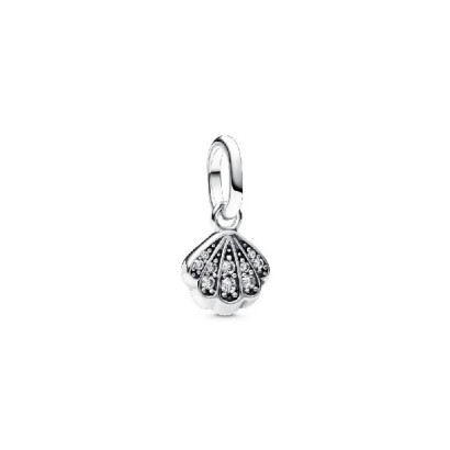 Charm Pandora plata concha circon  - 793855C01