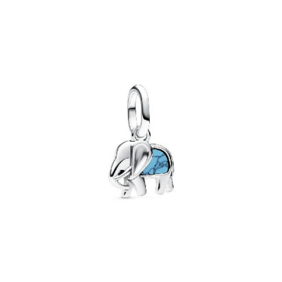 Charm Pandora plata elefante imitacion turquesa - 793858C01