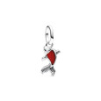 Charm Pandora plata peix esmalt vermell - 793863C01 Charm Pandora plata peix esmalt vermell - 793863C01