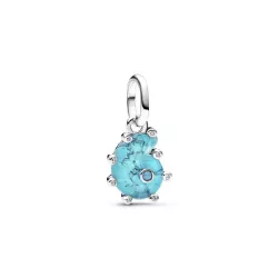 Charm Pandora plata cargol murano blau - 793900C01