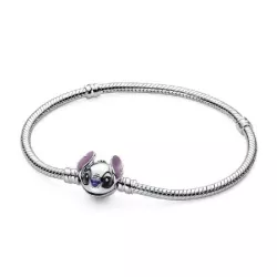 Polsera Pandora plata Disney Stitch esmalt - 593738C01