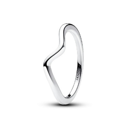 Anillo Pandora plata onda - 193095C00