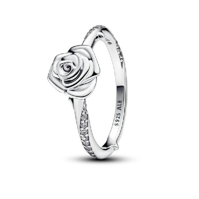 Anillo Pandora rosa plata circon - 193215C01