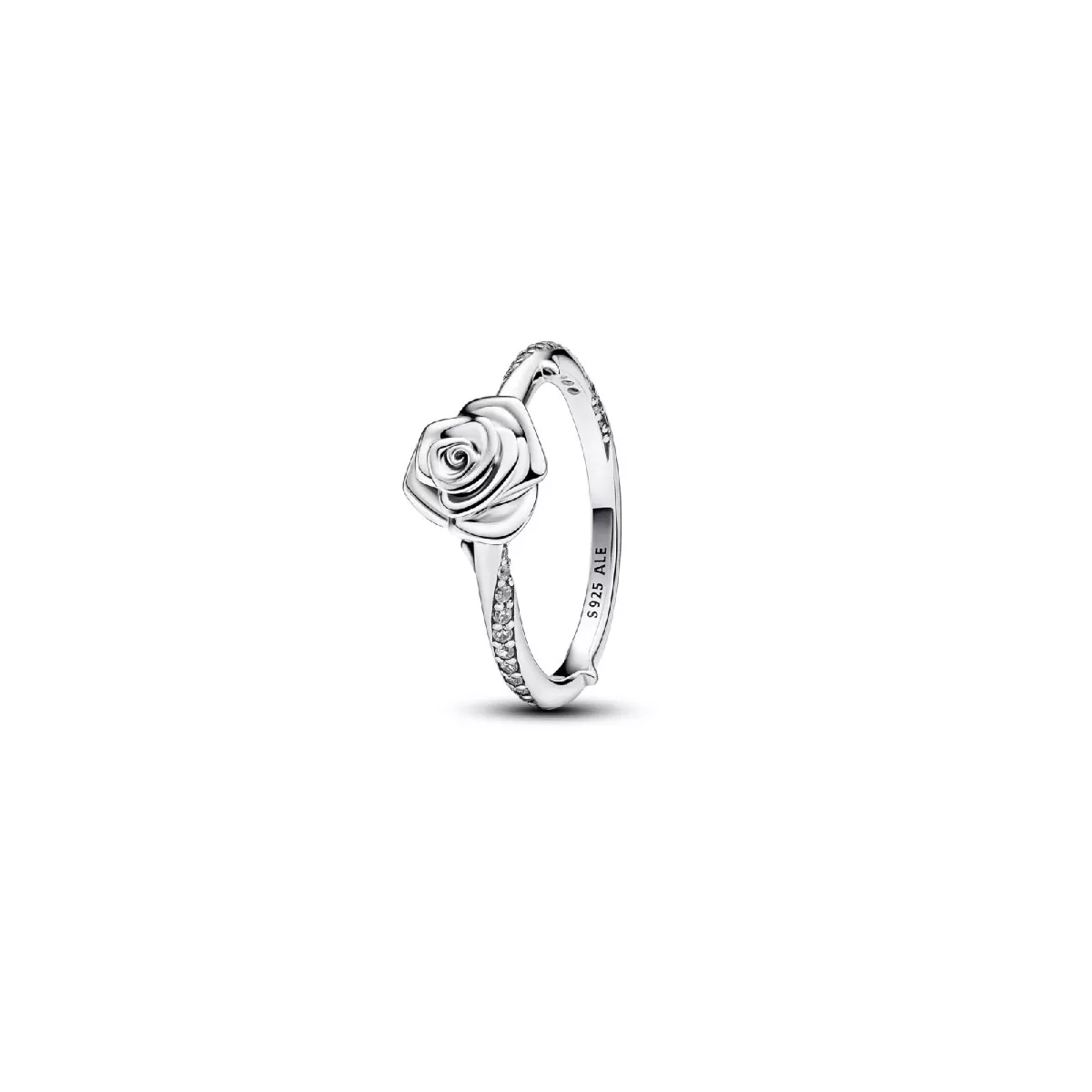 Anillo Pandora rosa plata circon - 193215C01