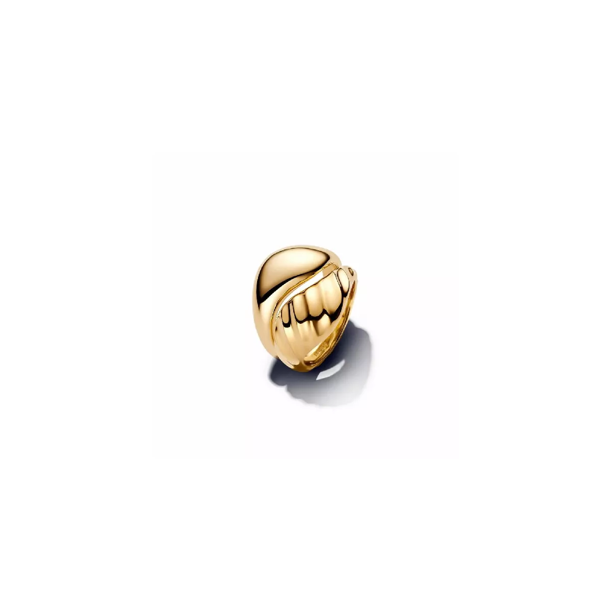 Anell Pandora plata 14k gold plated - 163832C00