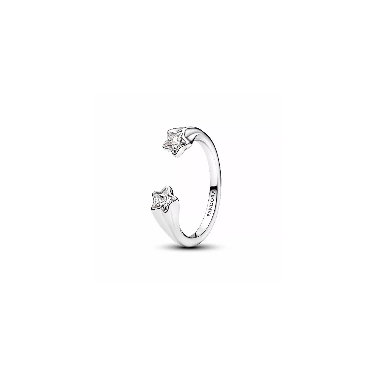 Anillo Pandora plata estrella zircon - 193582C01