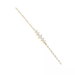 Polsera Pdpaola Estela plata xapada zircon - PU01-A43-U