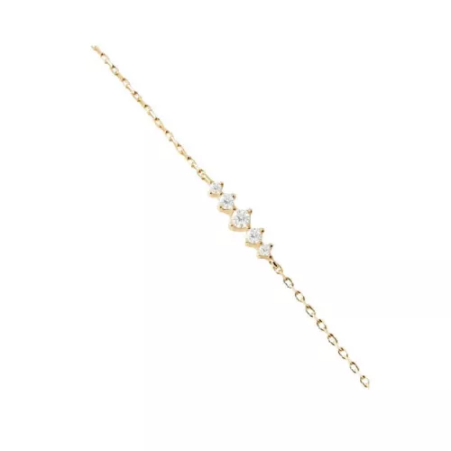 Polsera Pdpaola Estela plata xapada zircon - PU01-A43-U