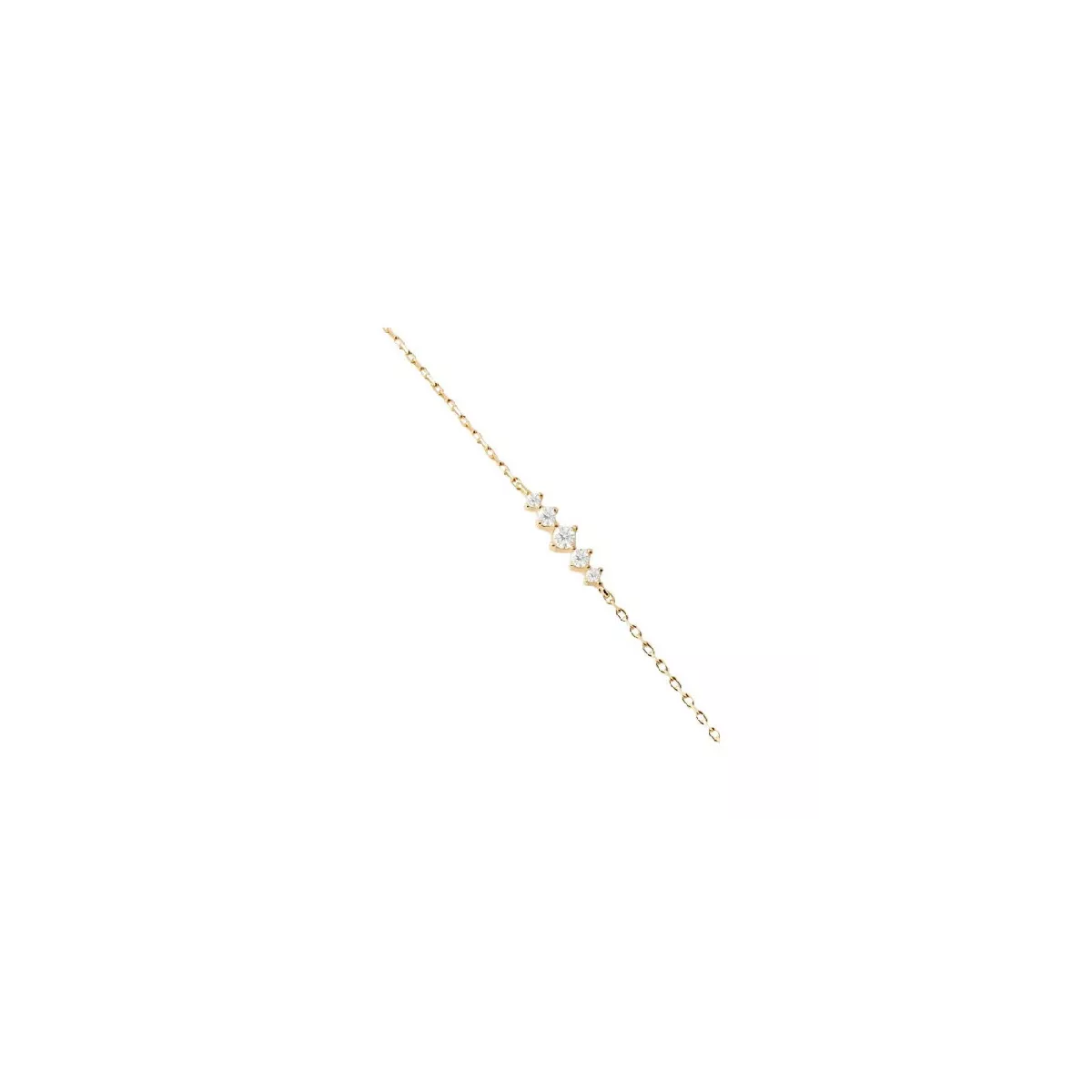 Polsera Pdpaola Estela plata xapada zircon - PU01-A43-U