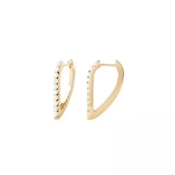 Pendientes Pdpaola Gloss plata chapada circon - AR01-G27-U