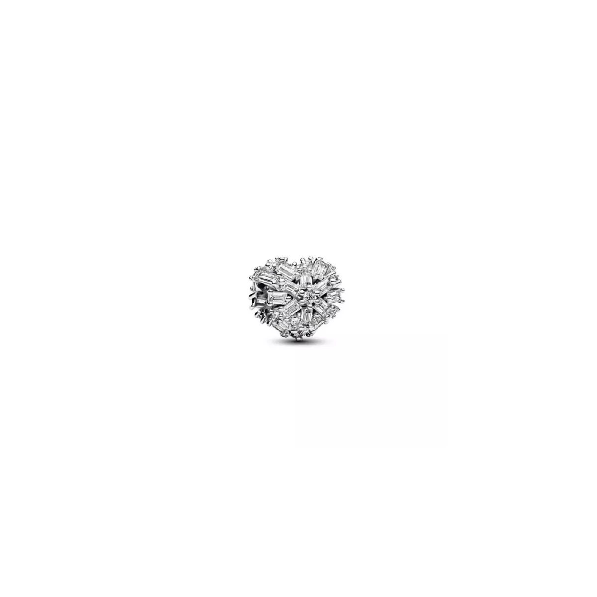 Charm Pandora cor zircon plata - 794240C01
