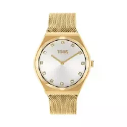 Reloj Tous To Karat ip chapado 36mm diametro de caja esterilla chapada - 3000139800