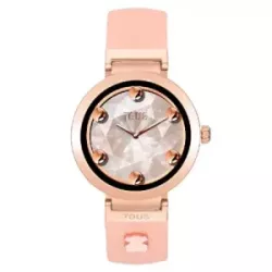 Reloj Tous T S-Connect ip rose 36mm diametro de caja caucho nude - 3000147800