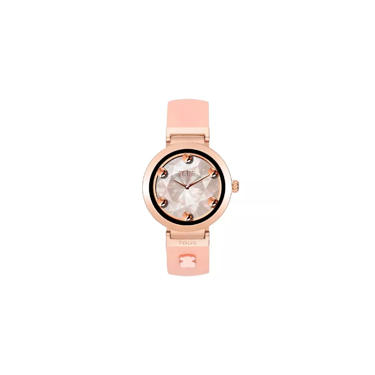 Reloj Tous T S-Connect ip rose 36mm diametro de caja caucho nude - 3000147800