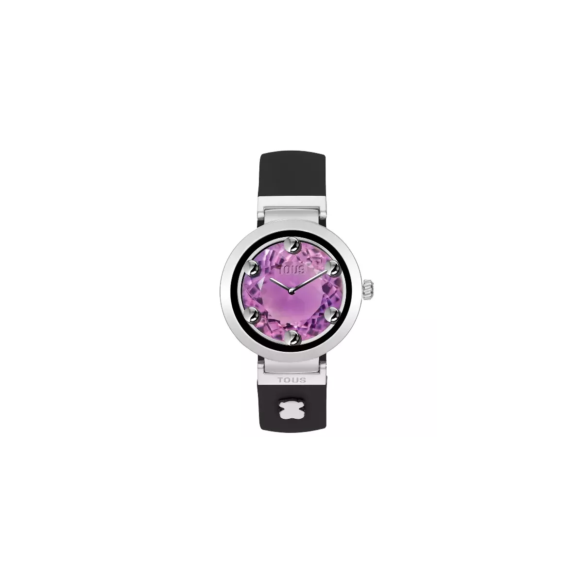 Reloj Tous To S.Connect acero 36mm diametro de caja caucho negro - 3000148100