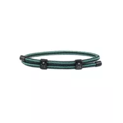 Polsera Pig&Hen Little Lewis DBL nylon verd i negra - P33-252903