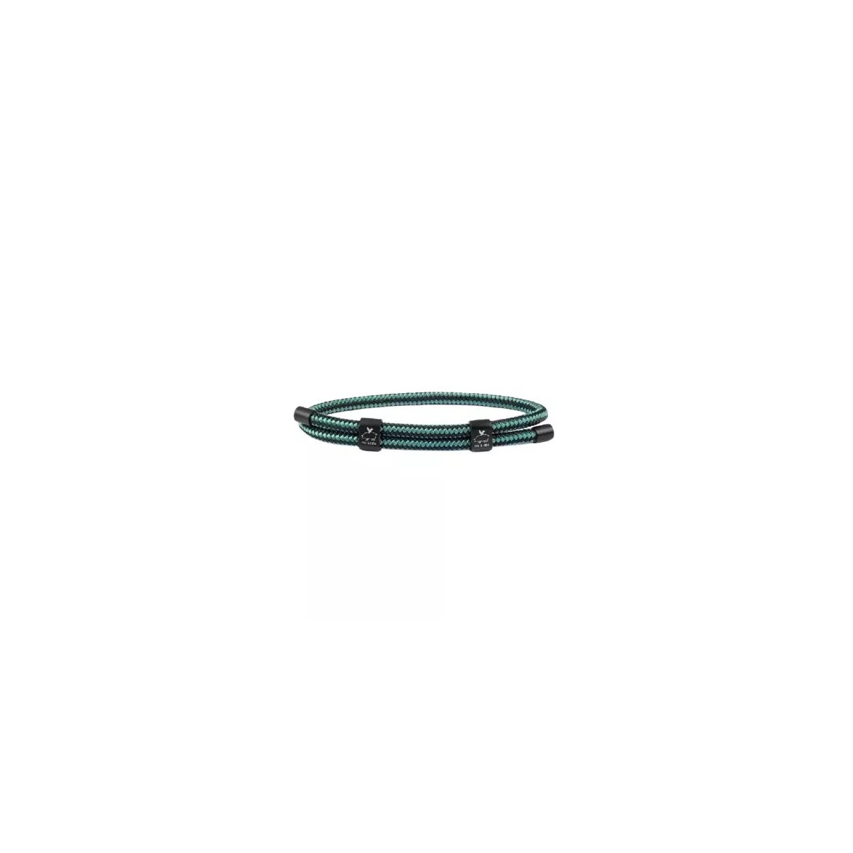 Polsera Pig&Hen Little Lewis DBL nylon verd i negra - P33-252903