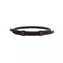 Polsera Pig&Hen Little Lewis DBL nylon marro - P33-274000
