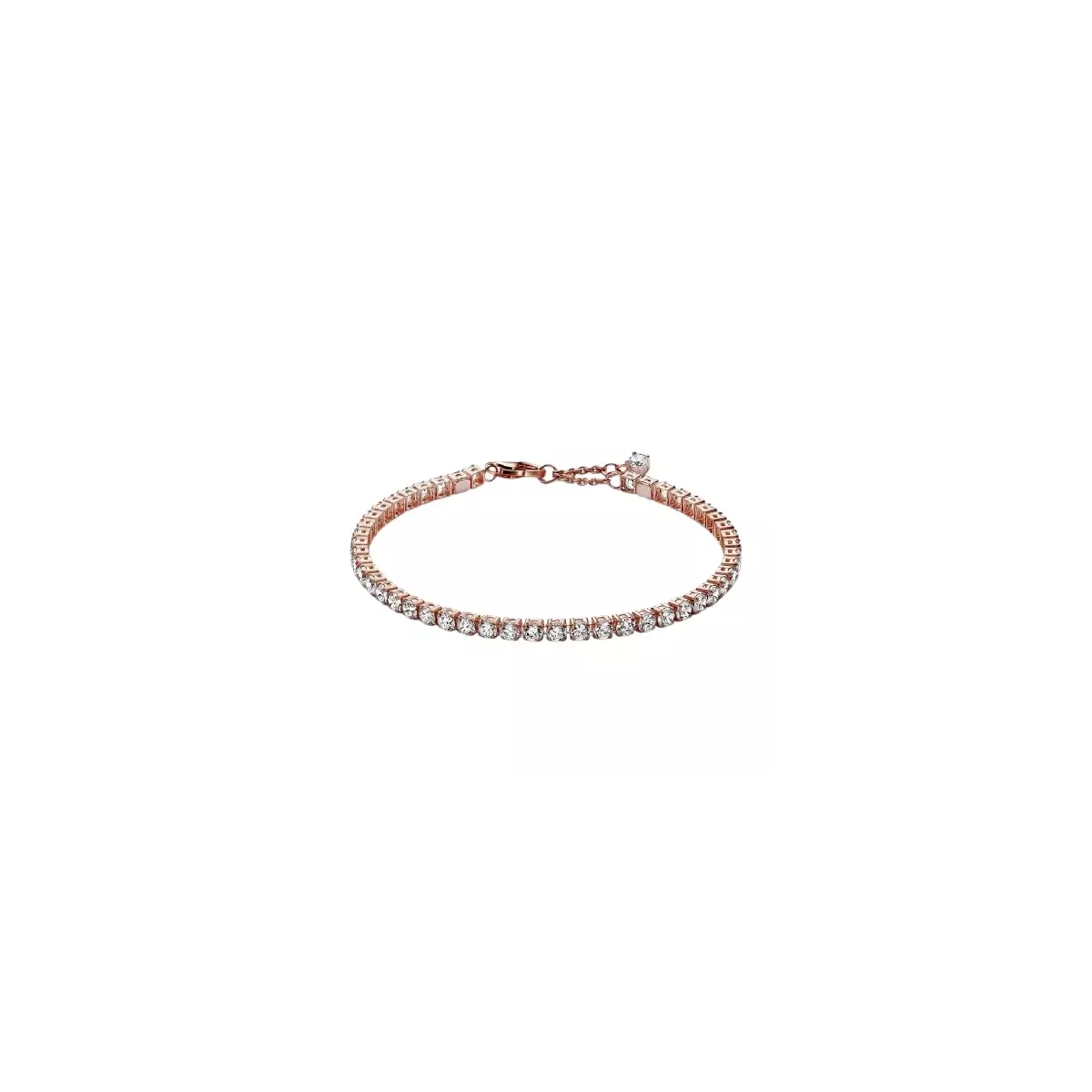 Polsera Pandora plata rose zircon - 581469C01-20