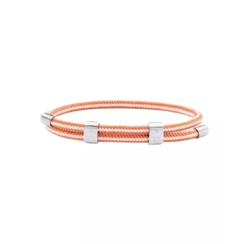 Polsera Pig&Hen Little Lewis Dbl nylon blanc i taronja - P33-111372