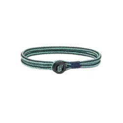 Polsera Pig&Hen Don Dino nylon negre i turquesa - P29-265632