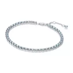 Polsera Pandora plata rivier zircon blau - 591469C03