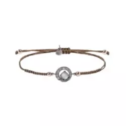 Polsera Sunfield plata calcedonia nylon - PU065390/49