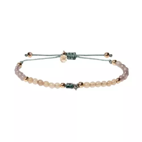 Polsera Sunfield plata quars rosa zircon - PU065283